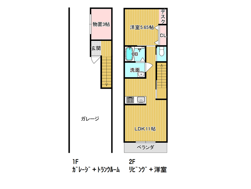 ガレージボックスA号室